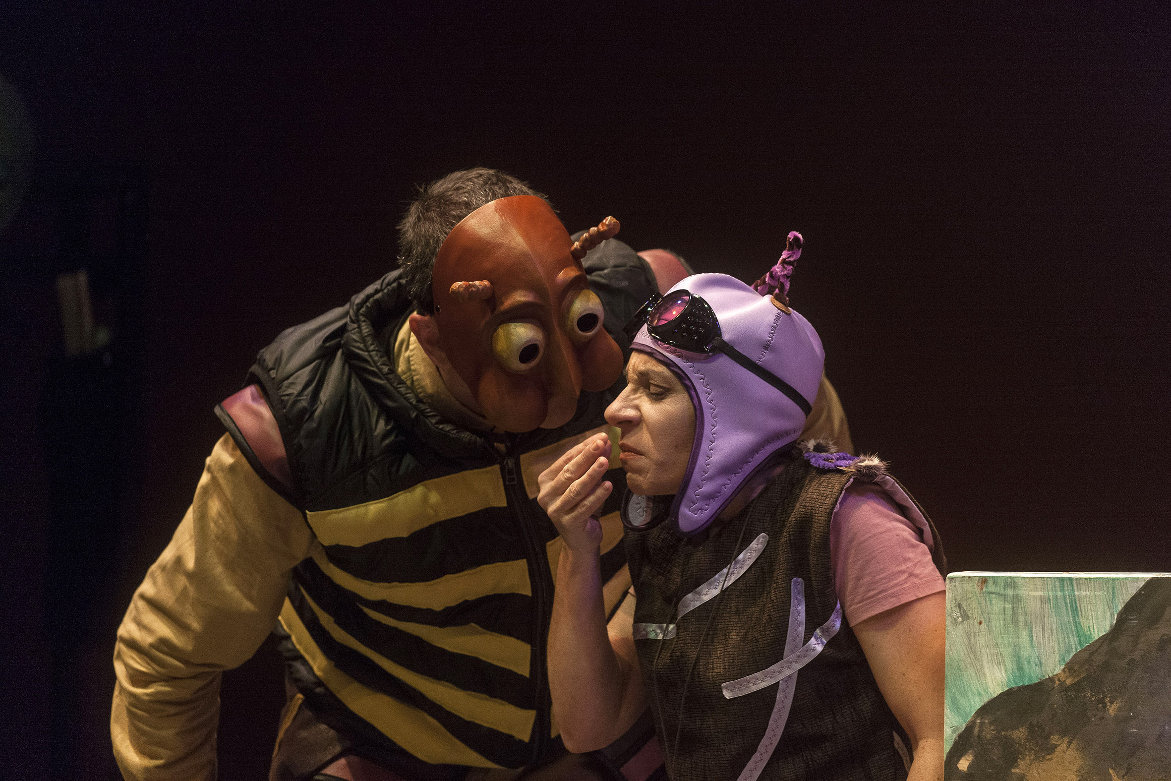 Obra de teatro de Bambalúa en el principal de Burgos, estrenoo de Bichejos